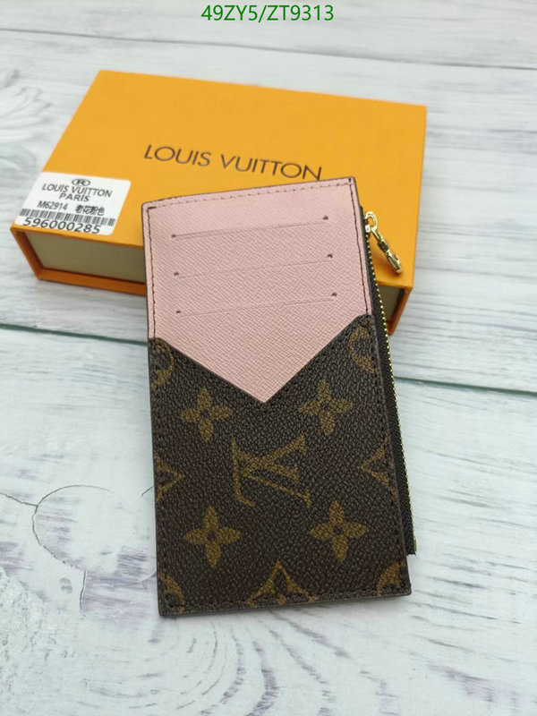 LV Bags-(4A)-Wallet-,Code: ZT9313,$ 51USD