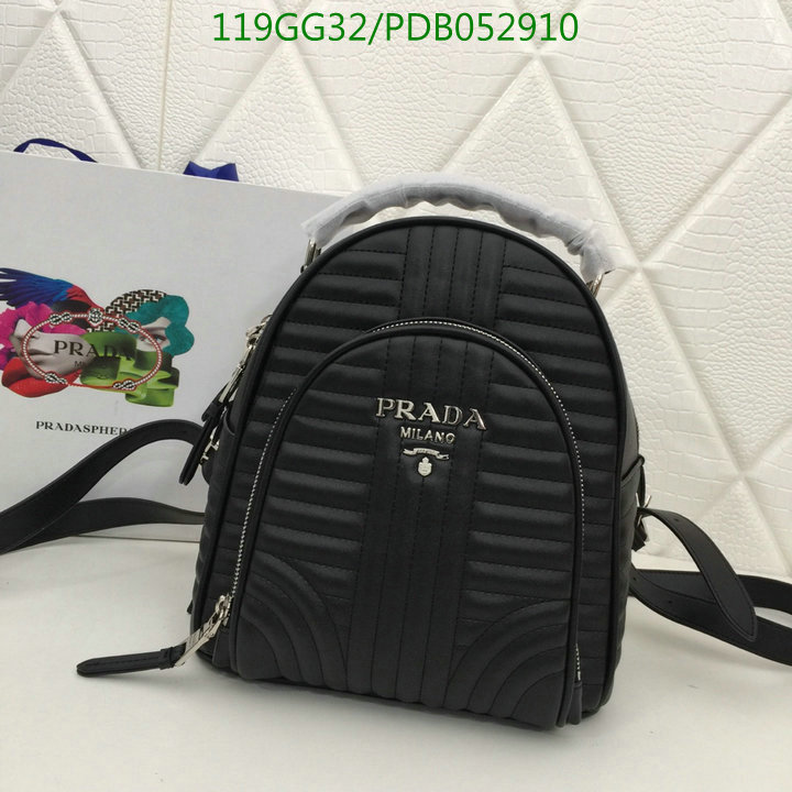 Prada Bag-(4A)-Backpack-,Code: PDB052910,$ 155USD