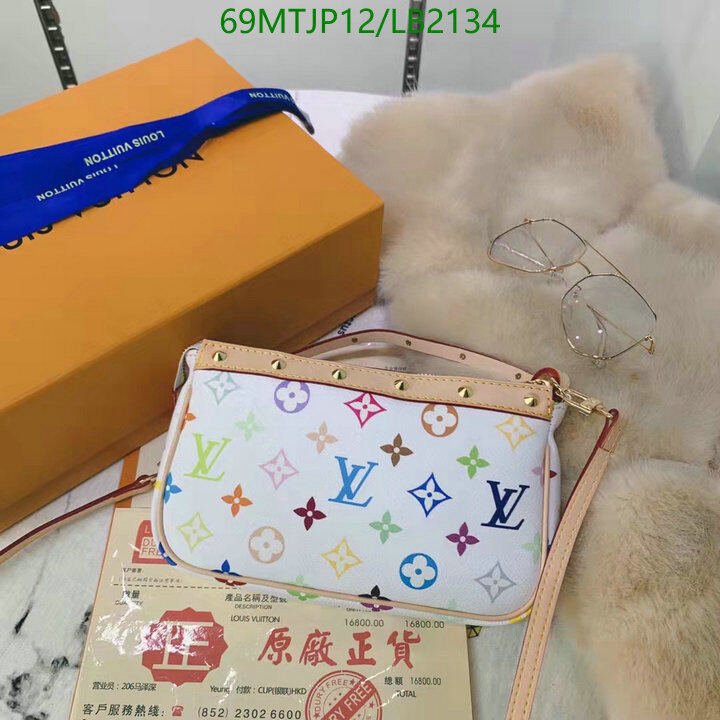LV Bags-(4A)-Pochette MTis Bag-Twist-,Code: LB2134,$ 90USD