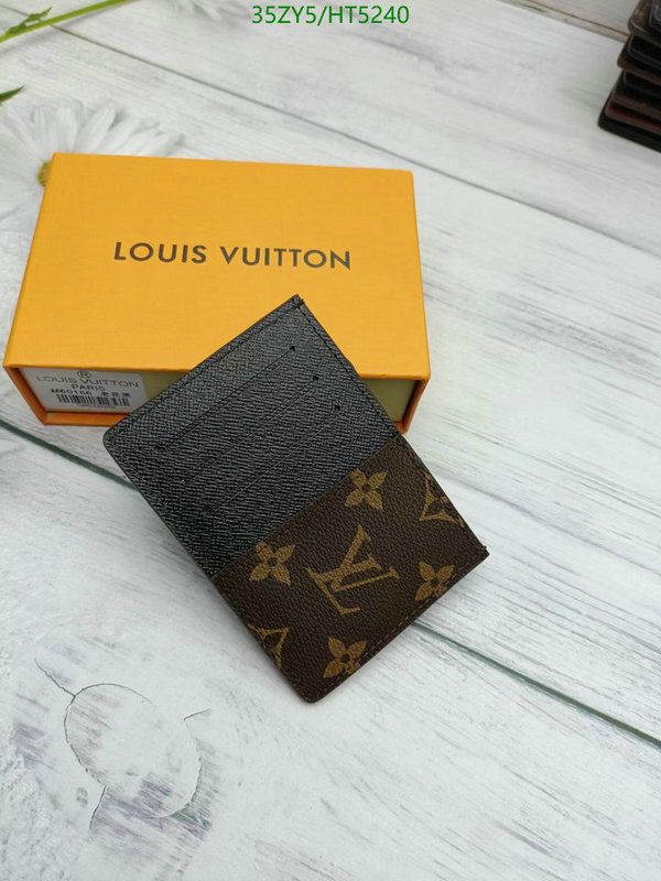 LV Bags-(4A)-Wallet-,Code: HT5240,$ 46USD