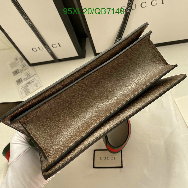 Gucci Bag-(4A)-Diagonal- Code: QB7140 $ 124USD