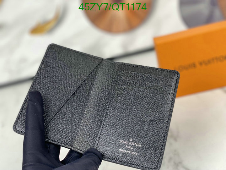 LV Bag-(4A)-Wallet- Code: QT1174 $ 59USD