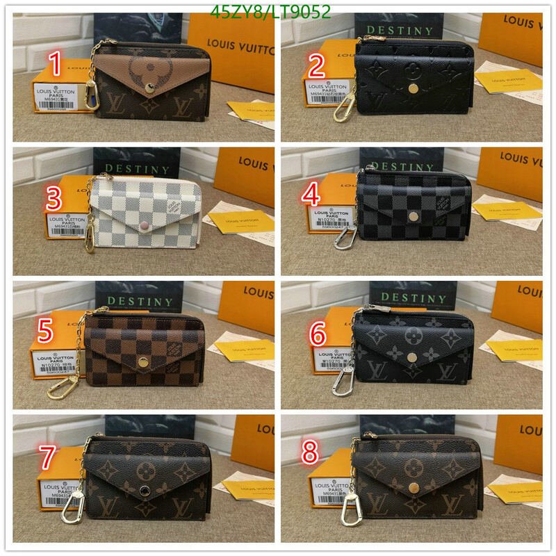 LV Bags-(4A)-Wallet-,Code: LT9052,$ 59USD