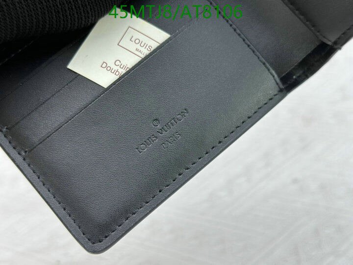 LV Bag-(4A)-Wallet- Code: AT8106 $ 59USD