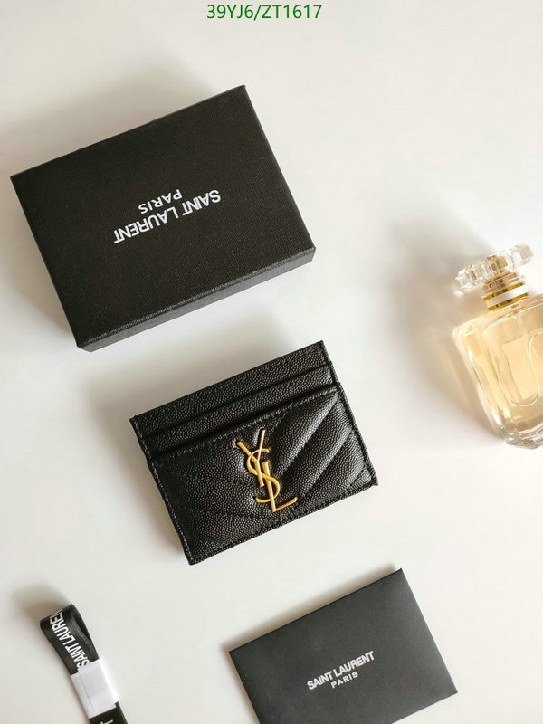 YSL Bag-(4A)-Wallet-,Code: ZT1617,$ 51USD