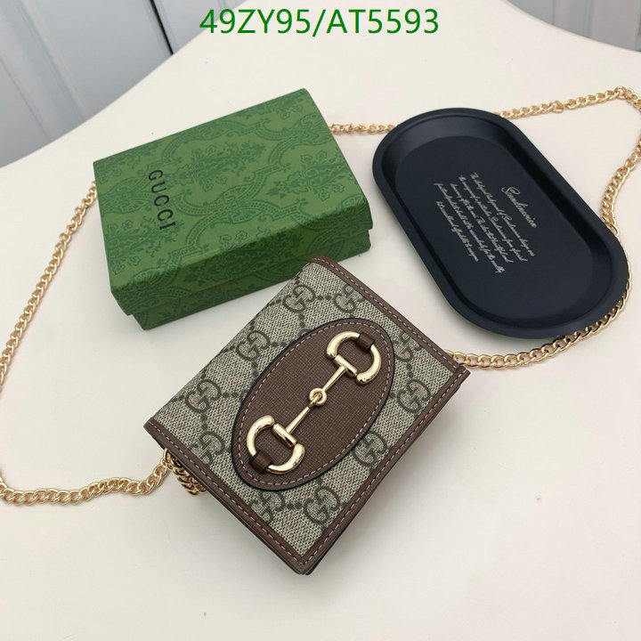 Gucci Bag-(4A)-Wallet- Code: AT5593 $ 64USD