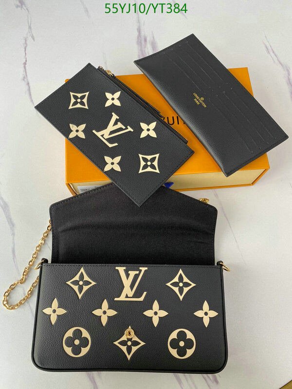 LV Bags-(4A)-Wallet-,Code: YT384,$ 72USD
