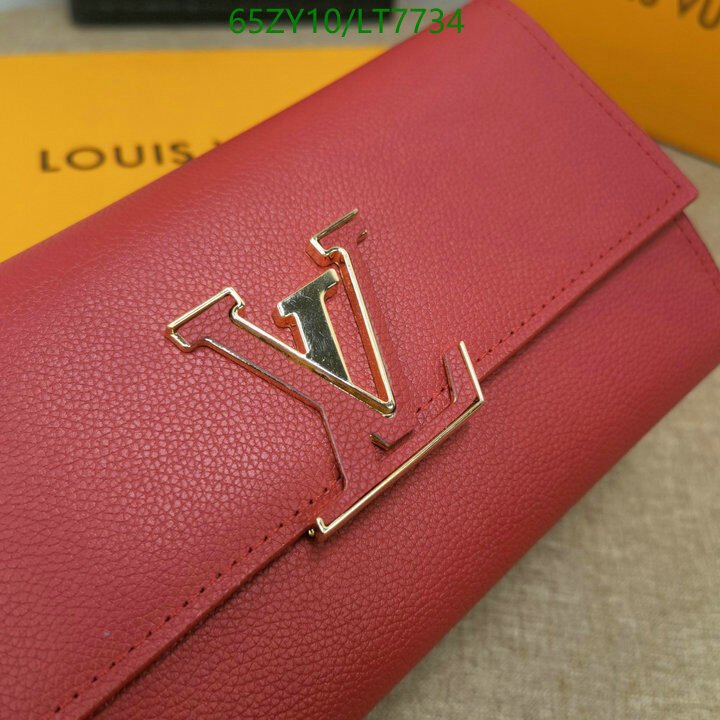 LV Bags-(4A)-Wallet-,Code: LT7734,$ 85USD
