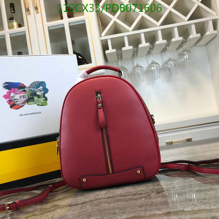 Prada Bag-(4A)-Backpack-,Code: PDB071606,$ 155USD