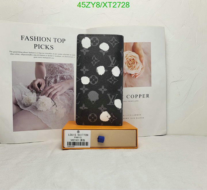 LV Bags-(4A)-Wallet-,Code: XT2728,$ 59USD