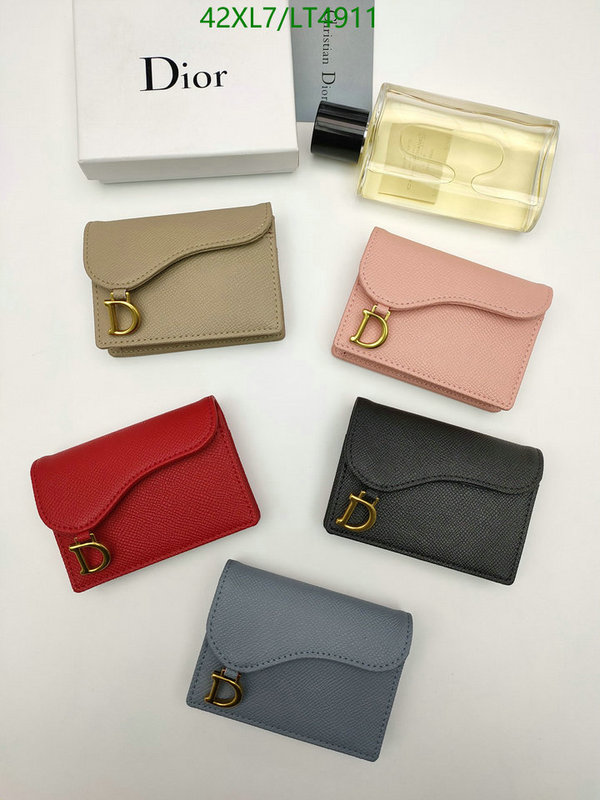 Dior Bags-(4A)-Wallet- Code: LT4911 $ 55USD