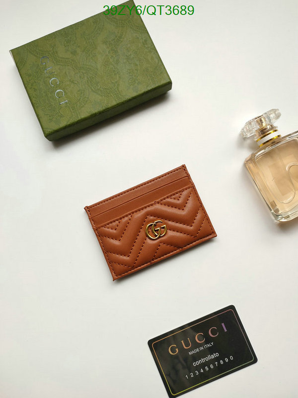 Gucci Bag-(4A)-Wallet- Code: QT3689 $ 51USD