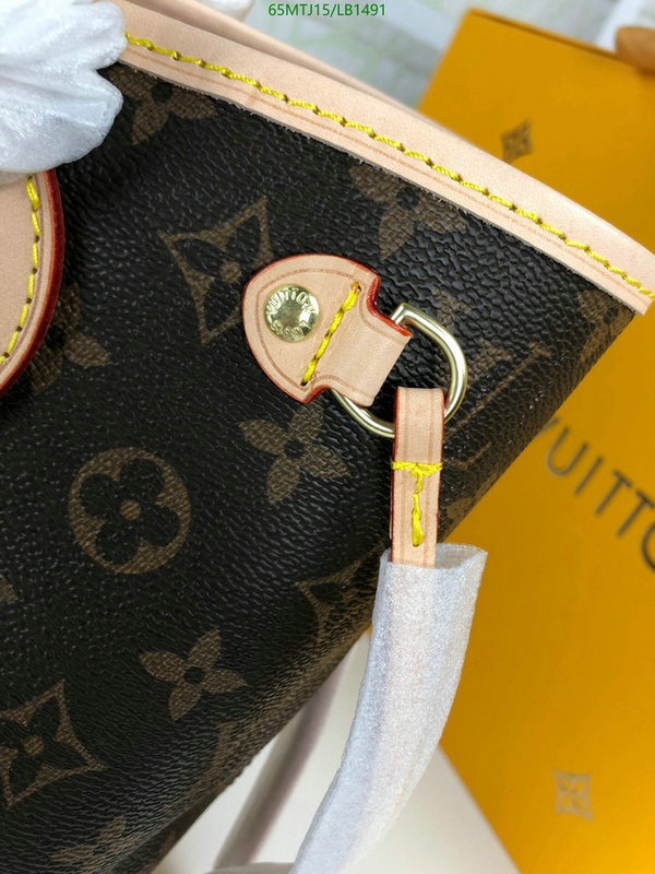 LV Bags-(4A)-Neverfull-,Code: LB1491,$ 85USD