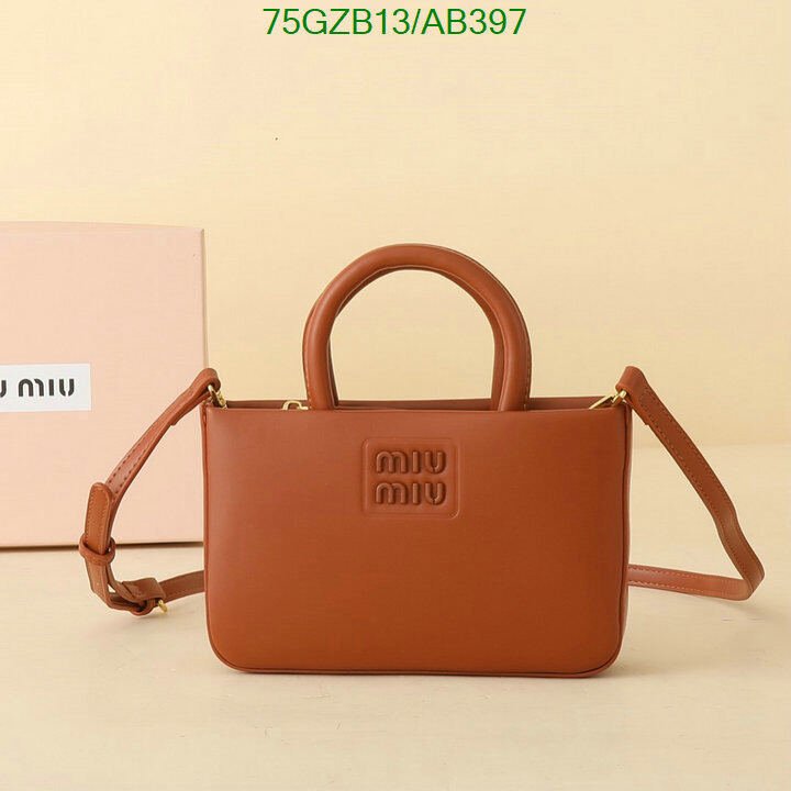 Miu Miu Bag-(4A)-Crossbody- Code: AB397 $ 98USD