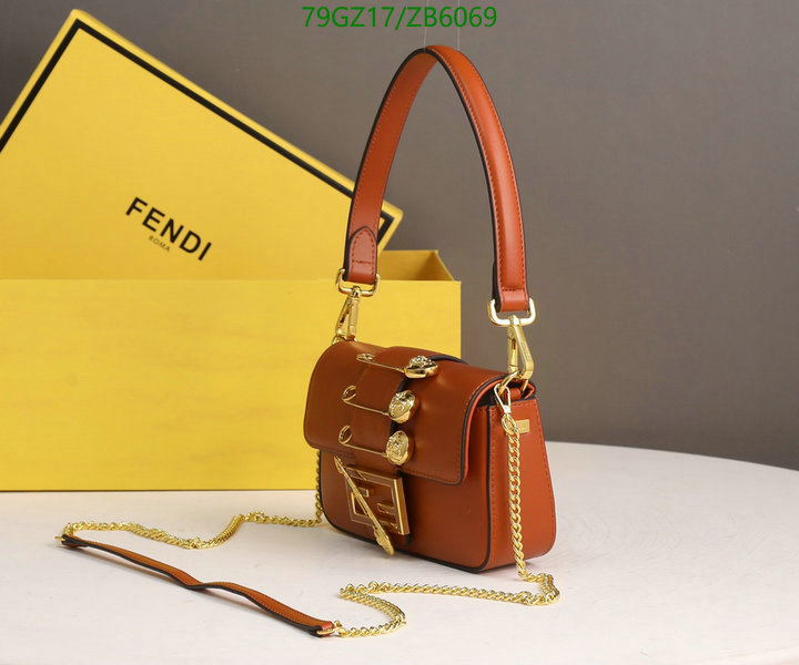 Fendi Bag-(4A)-Baguette- Code: ZB6069 $ 103USD