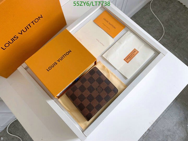 LV Bags-(4A)-Wallet-,Code: LT7738,$ 72USD
