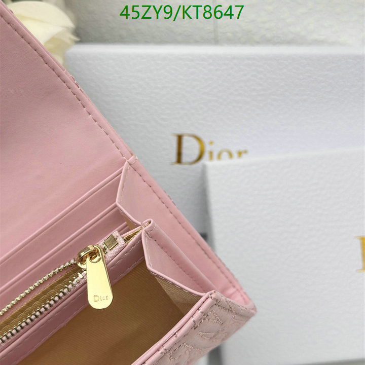 Dior Bag-(4A)-Wallet- Code: KT8647 $ 59USD
