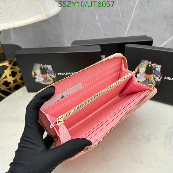 Prada Bag-(4A)-Wallet- Code: UT6057 $ 72USD