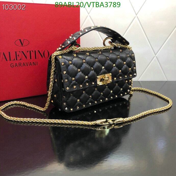 Valentino Bag-(4A)-Rockstud Spike-,Code: VTBA3789,$ 116USD