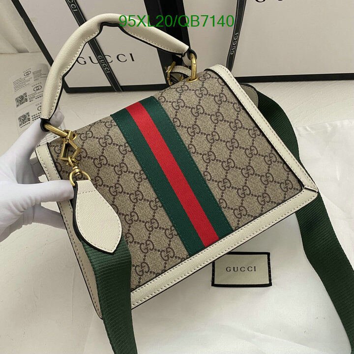 Gucci Bag-(4A)-Diagonal- Code: QB7140 $ 124USD