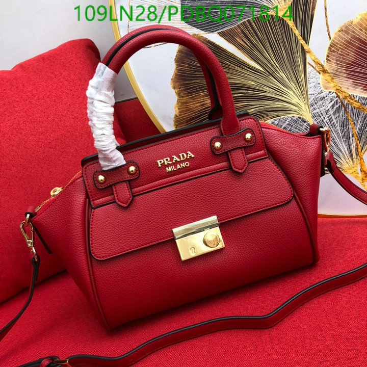 Prada Bag-(4A)-Handbag-,Code:PDBQ071814,$ 142USD