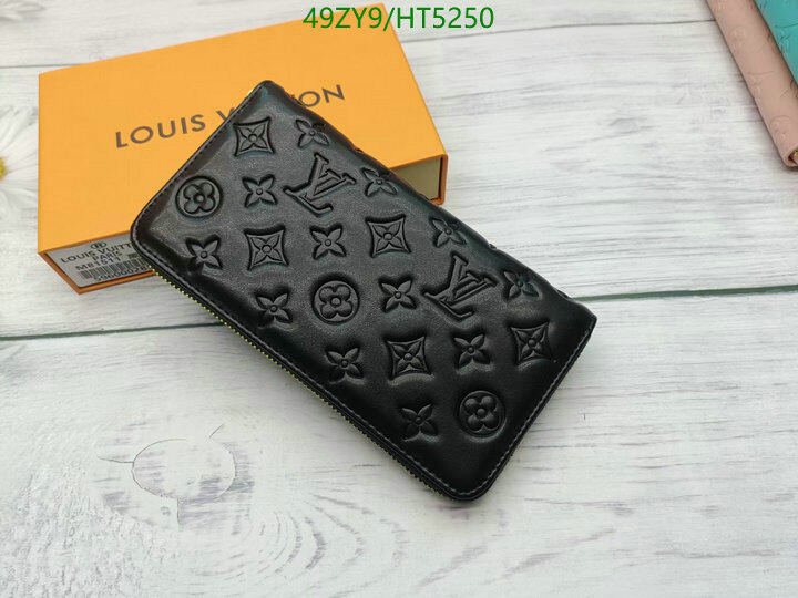 LV Bags-(4A)-Wallet-,Code: HT5250,$ 64USD