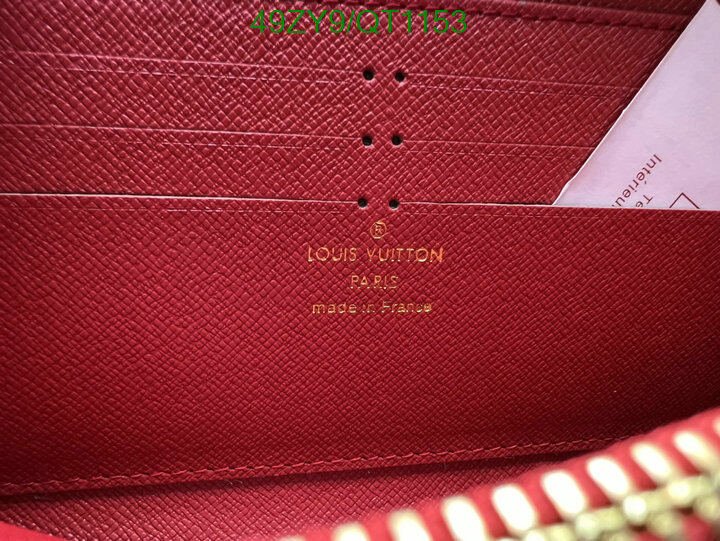 LV Bag-(4A)-Wallet- Code: QT1153 $ 64USD