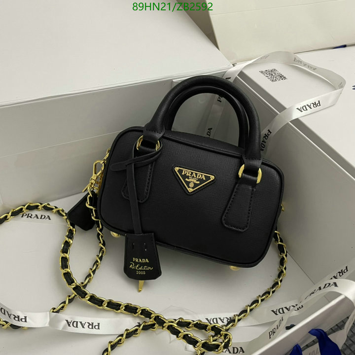 Prada Bag-(4A)-Diagonal-,Code: ZB2592,$ 116USD
