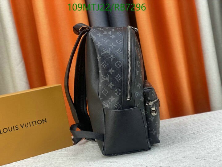 LV Bag-(4A)-Backpack- Code: RB7296 $ 142USD
