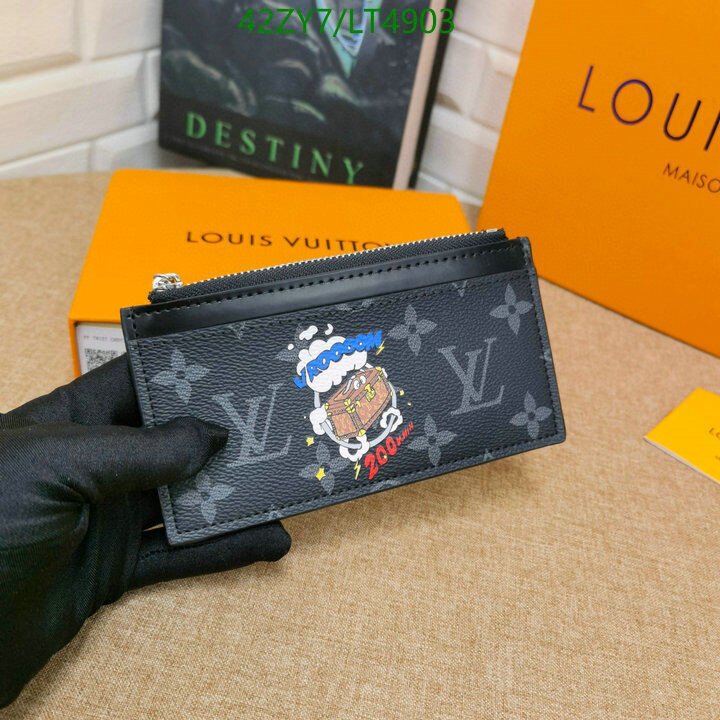LV Bags-(4A)-Wallet-,Code: LT4903,$ 55USD