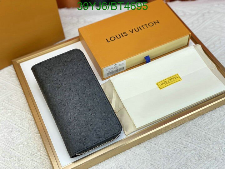 LV Bag-(4A)-Wallet- Code: BT4695 $ 51USD