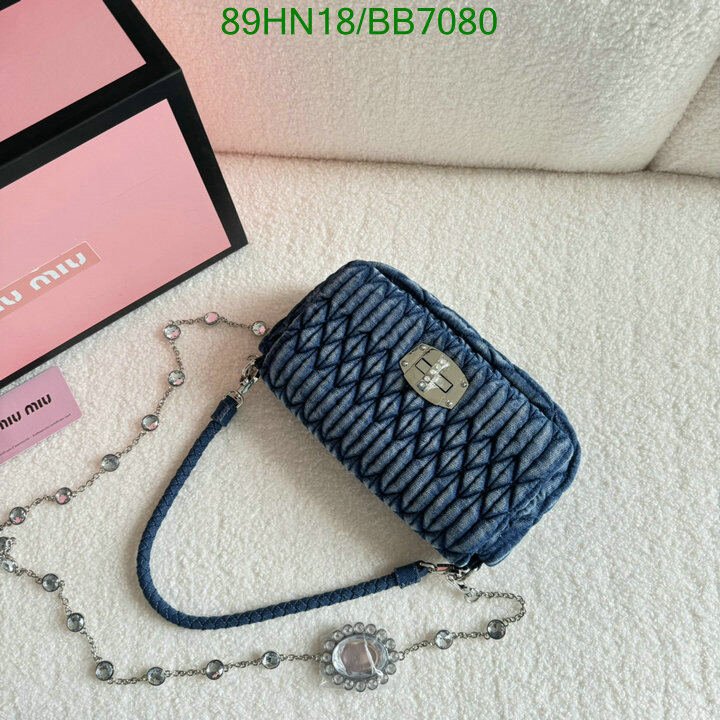 Miu Miu Bag-(4A)-Crossbody- Code: BB7080 $ 116USD
