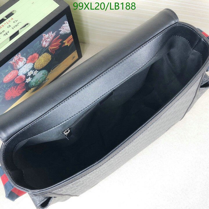 Gucci Bag-(4A)-Diagonal-,Code: LB188,$ 129USD