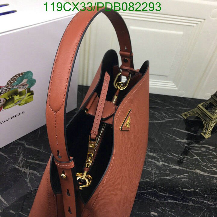 Prada Bag-(4A)-Handbag-,Code: PDB082293,$ 155USD