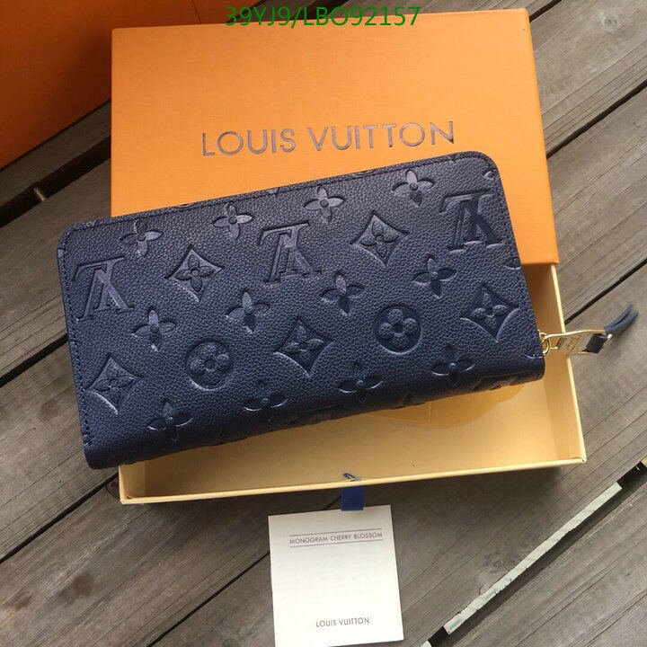 LV Bags-(4A)-Wallet-,Code: LB092157,