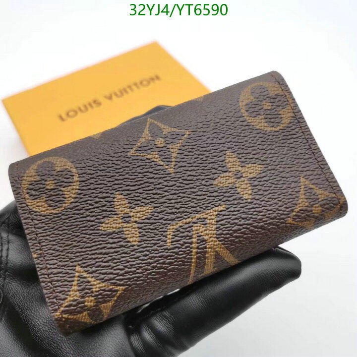 LV Bags-(4A)-Wallet-,Code: YT6590,$ 42USD