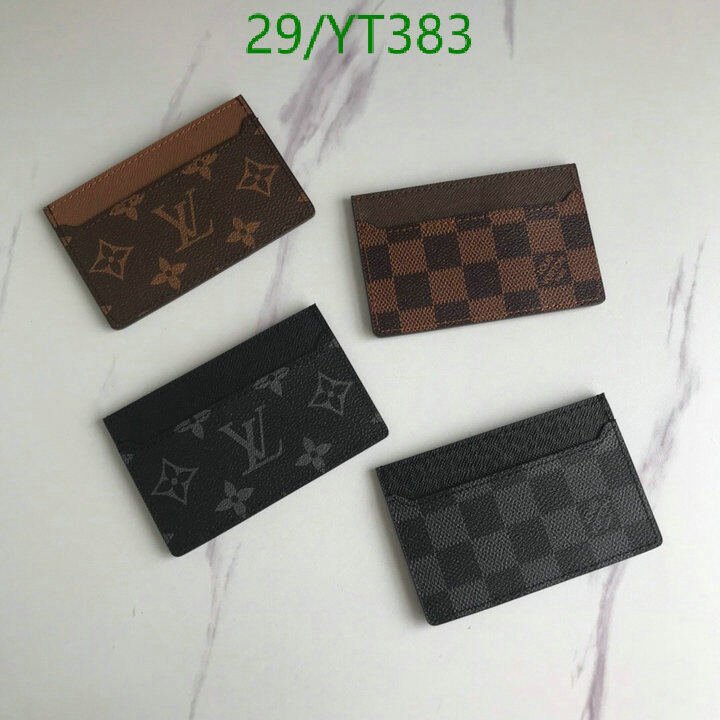 LV Bags-(4A)-Wallet-,Code: YT383,$ 38USD