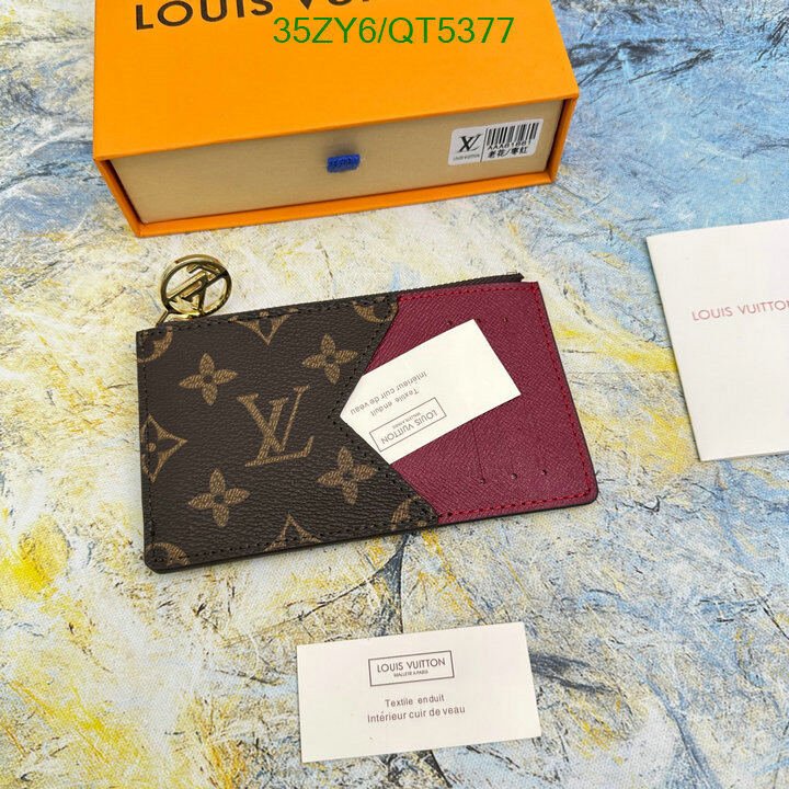 LV Bag-(4A)-Wallet- Code: QT5377 $ 46USD