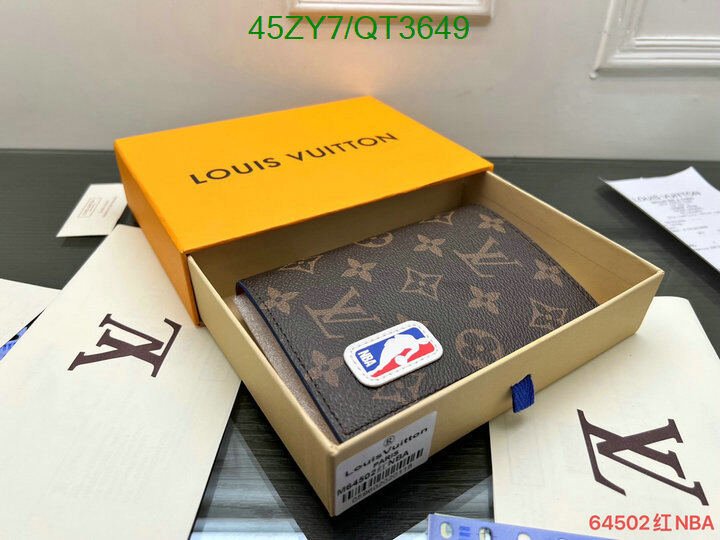 LV Bag-(4A)-Wallet- Code: QT3649 $ 59USD