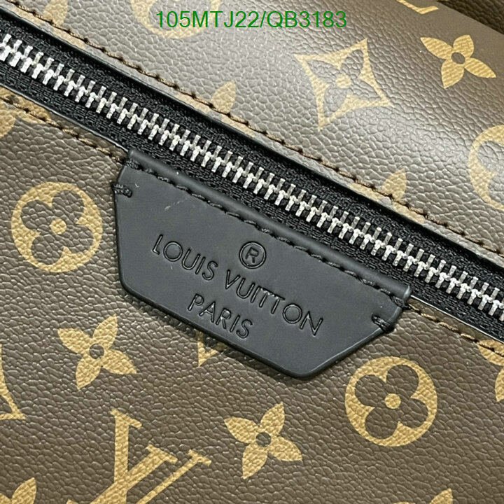 LV Bag-(4A)-Backpack- Code: QB3183 $ 137USD