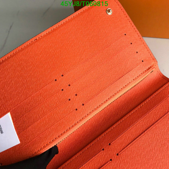 LV Bags-(4A)-Wallet-,Code: T060815,$ 55USD