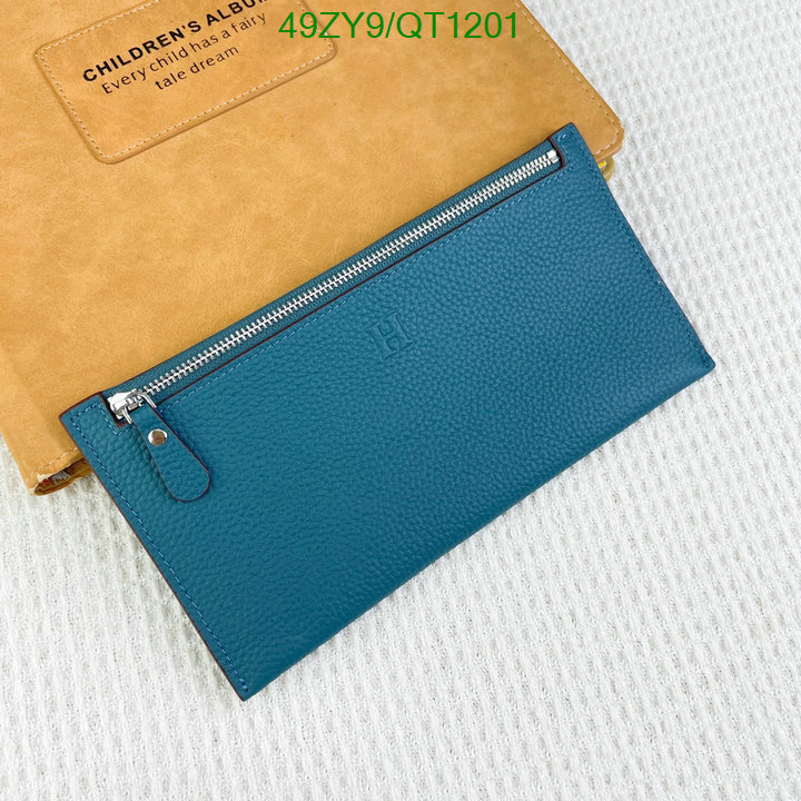 Hermes Bag-(4A)-Wallet- Code: QT1201 $ 64USD