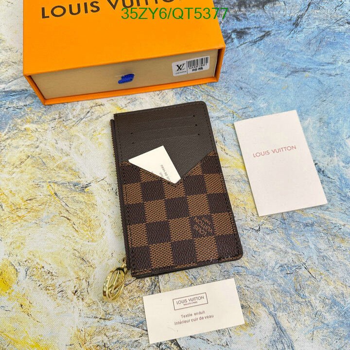LV Bag-(4A)-Wallet- Code: QT5377 $ 46USD