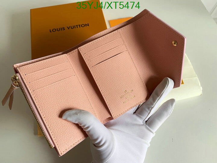 LV Bags-(4A)-Wallet-,Code: XT5474,$ 46USD