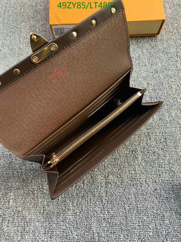 LV Bags-(4A)-Wallet-,Code: LT4895,$ 64USD