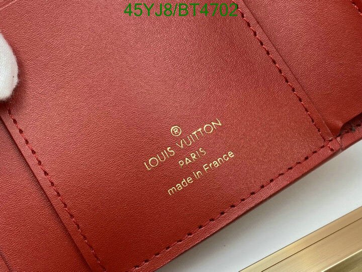 LV Bag-(4A)-Wallet- Code: BT4702 $ 59USD