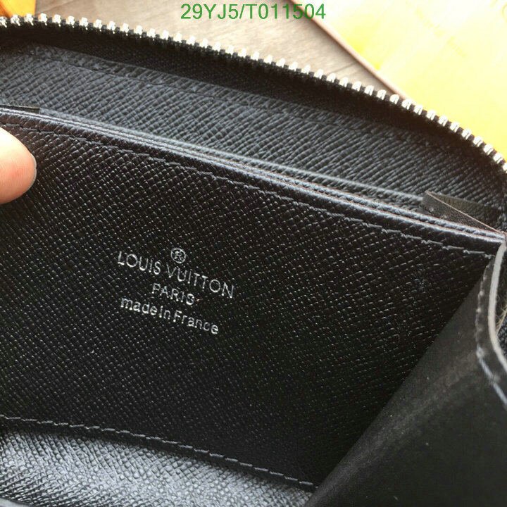 LV Bags-(4A)-Wallet-,Code: T011504,$ 38USD