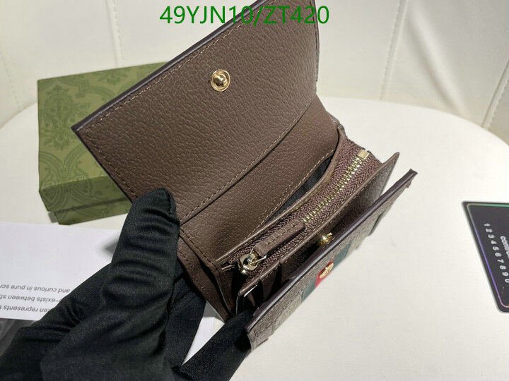 Gucci Bag-(4A)-Wallet-,Code: ZT420,$ 64USD