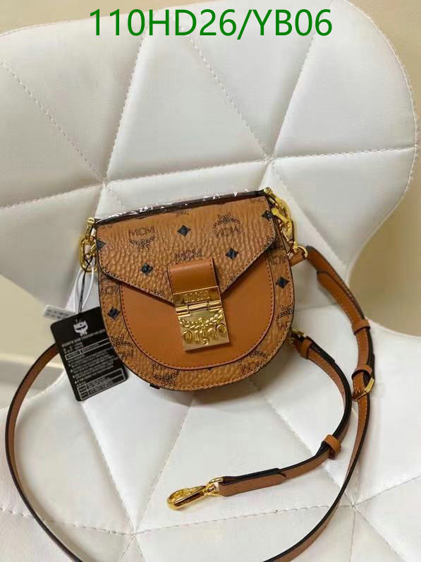 MCM Bag-(4A)-Diagonal-,Code: YB06,$ 143USD