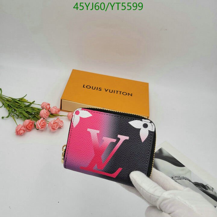 LV Bags-(4A)-Wallet-,Code: YT5599,$ 59USD